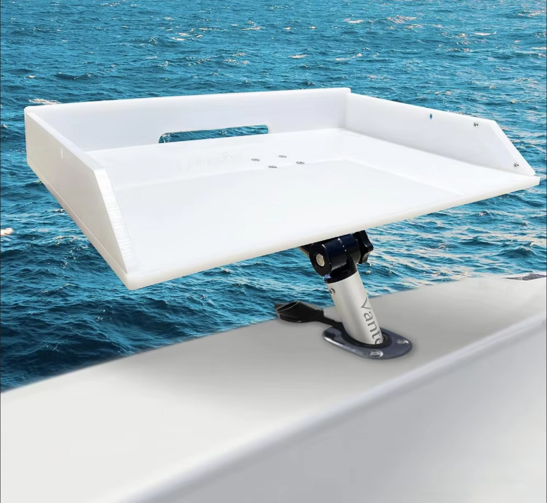 license plate fishing rod holder Filet Station + Rodholder Adapter – Dockside Marine Products