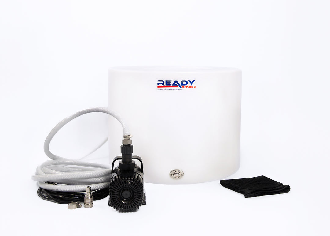 Ready Bait 30 Dock Livewell - (30 Gallon, Rotomolded, Equipped With Best-In-Class Pump and Drain System)