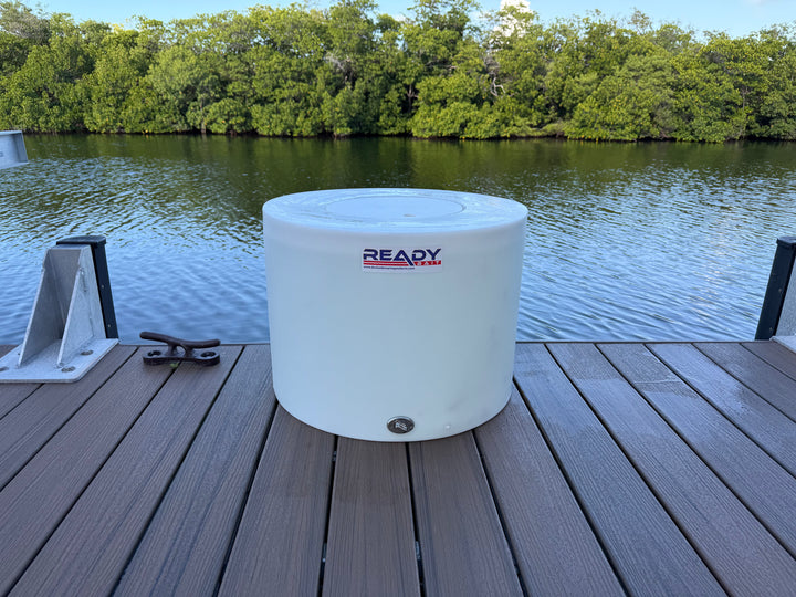 Ready Bait 30 Dock Livewell - (30 Gallon, Rotomolded, Equipped With Best-In-Class Pump and Drain System)