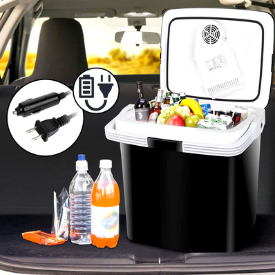 28 Qt. Portable Thermoelectric (12V DC) Cooler and Warmer, Mini, Plug In Car for Camping, Fishing