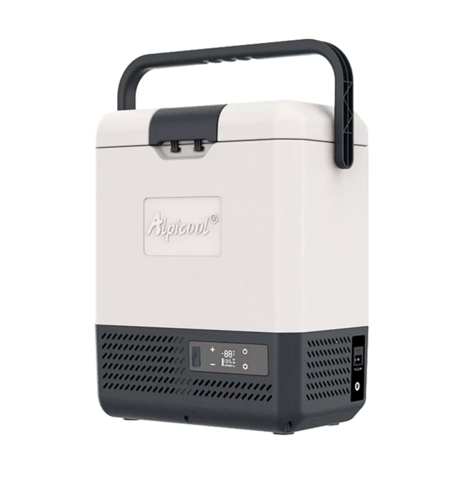 Alpicool Mini - Portable Outdoor Refrigerator / Freezer, Long-Lasting Battery, 110V/220V, 8.5 qt.