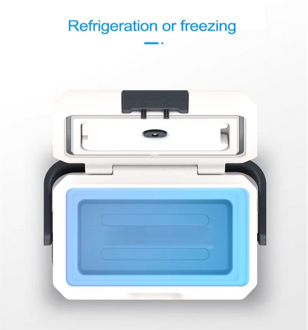 Alpicool Mini - Portable Outdoor Refrigerator / Freezer, Long-Lasting Battery, 110V/220V, 8.5 qt.