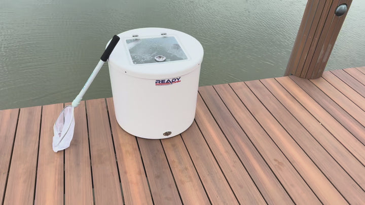 Ready Bait Dock Livewell (Equipped With Best-In-Class Pump and Drain System)